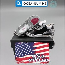 Best Quality Jordan 3D Mini Sneaker Keychain, Shoe Box, Display Box Option