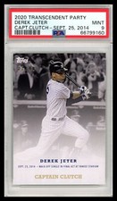 2020 Transcendent Captain Clutch DEREK JETER Walk Off Moment /40 PSA 9 **POP 1**