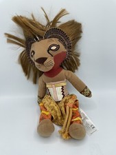 Simba The Lion King Plush Tribal Stuffed Animal Disney Broadway Musical Doll Toy