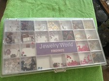 Jewelry world bead jewelry making kit with mirrored case
