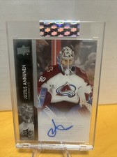 2021 UPPER DECK CLEAR CUT JUSTUS ANNUNEN ROOKIE AUTO BASE #CC-US