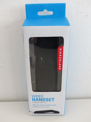 Kikkerland US 32-BK Wired Handset Telefonhörer Hörer NEU
