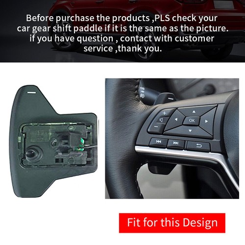 Interior Volante Paddle Shifter Extend Accesorios para Nissan Altima Rogue X-Trail - Imagen 5 de 24