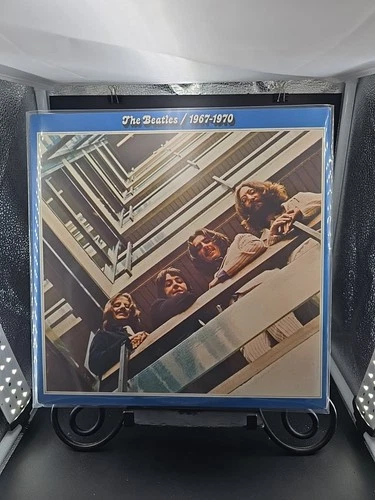 RARE! THE BEATLES 1967-1970 Blue Album 2LP 1977 Capitol SKBO-3404 PRC Reissue EX