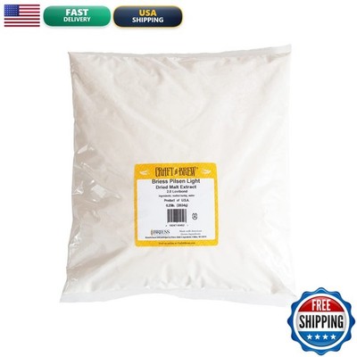 Craft Brew - Dry Malt Extract Brew Kit - 6.25 Pounds - Effective Fermentation