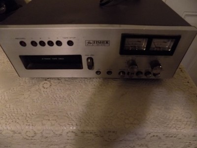 FISHER ER-8115 8 TRACK PLAYER, Will Not Power Up, Sold As Is, For Parts Repair