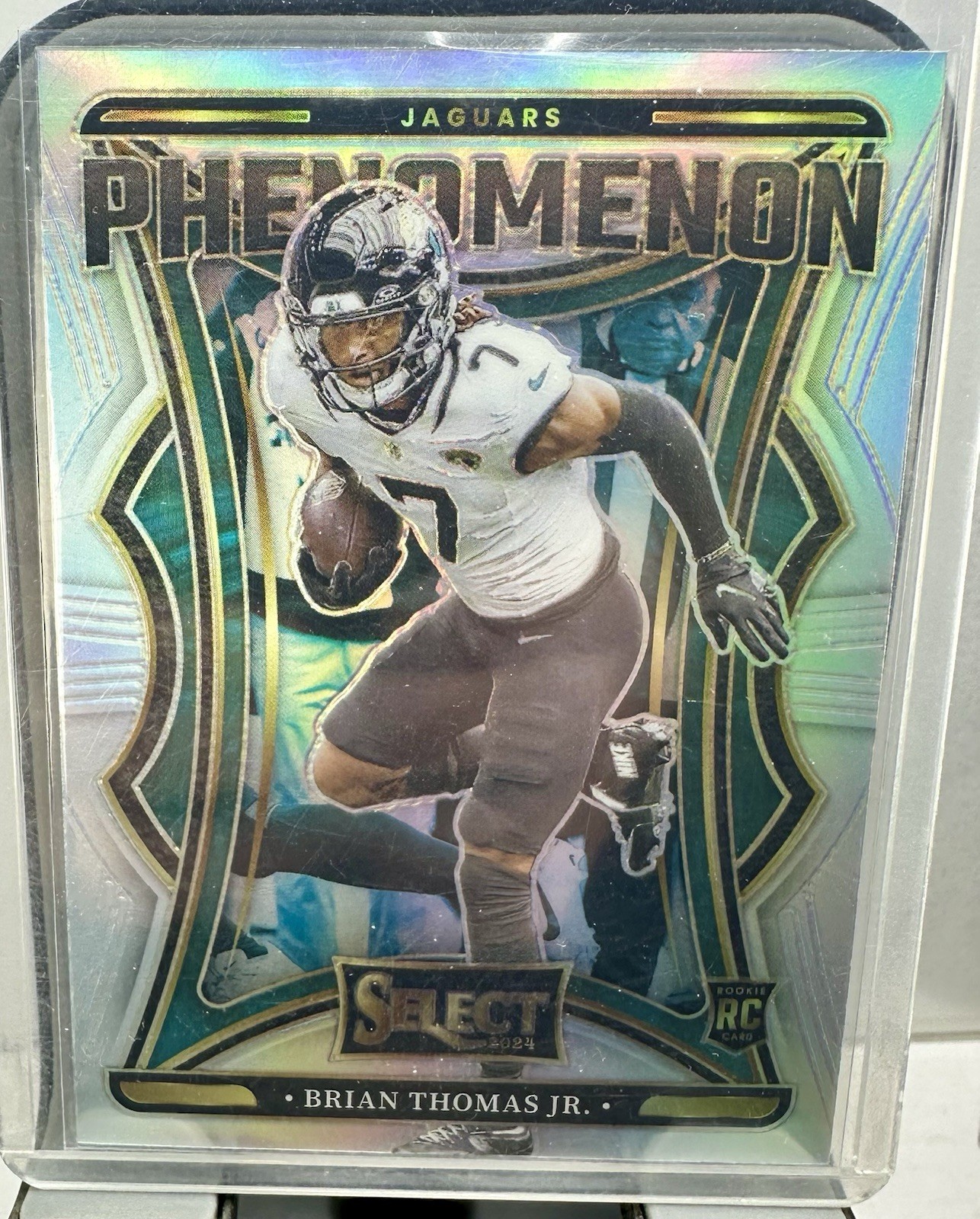 2024 Panini Select - Phenomenon Brian Thomas Jr. #11 Silver Prizm (RC)