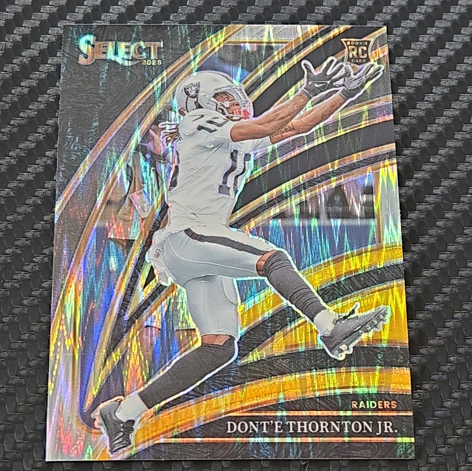 2025 Panini Select Dont'e Thornton Jr Silver Club Level Prizm #206 RC
