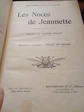 Les noces de JEANNETTE