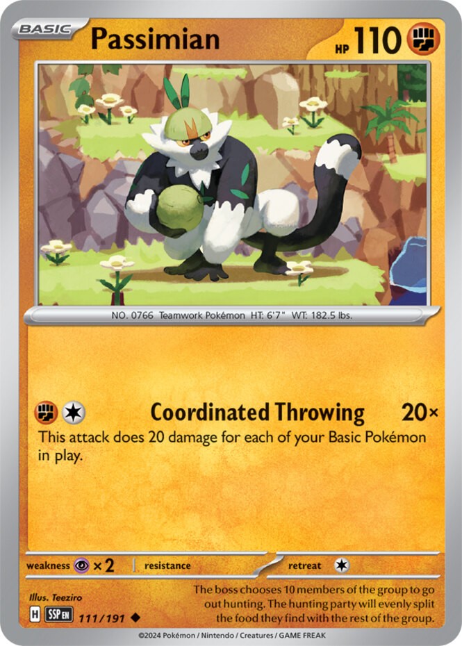 Passimian - 111/191 - Uncommon - Near Mint