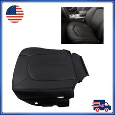 For 2008 2009 2010 2011-2013 Cadillac CTS Driver Bottom Leather Seat Cover Black
