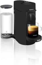 Nespresso VertuoPlus Coffee & Espresso Machine – Matte Black by De'Longhi