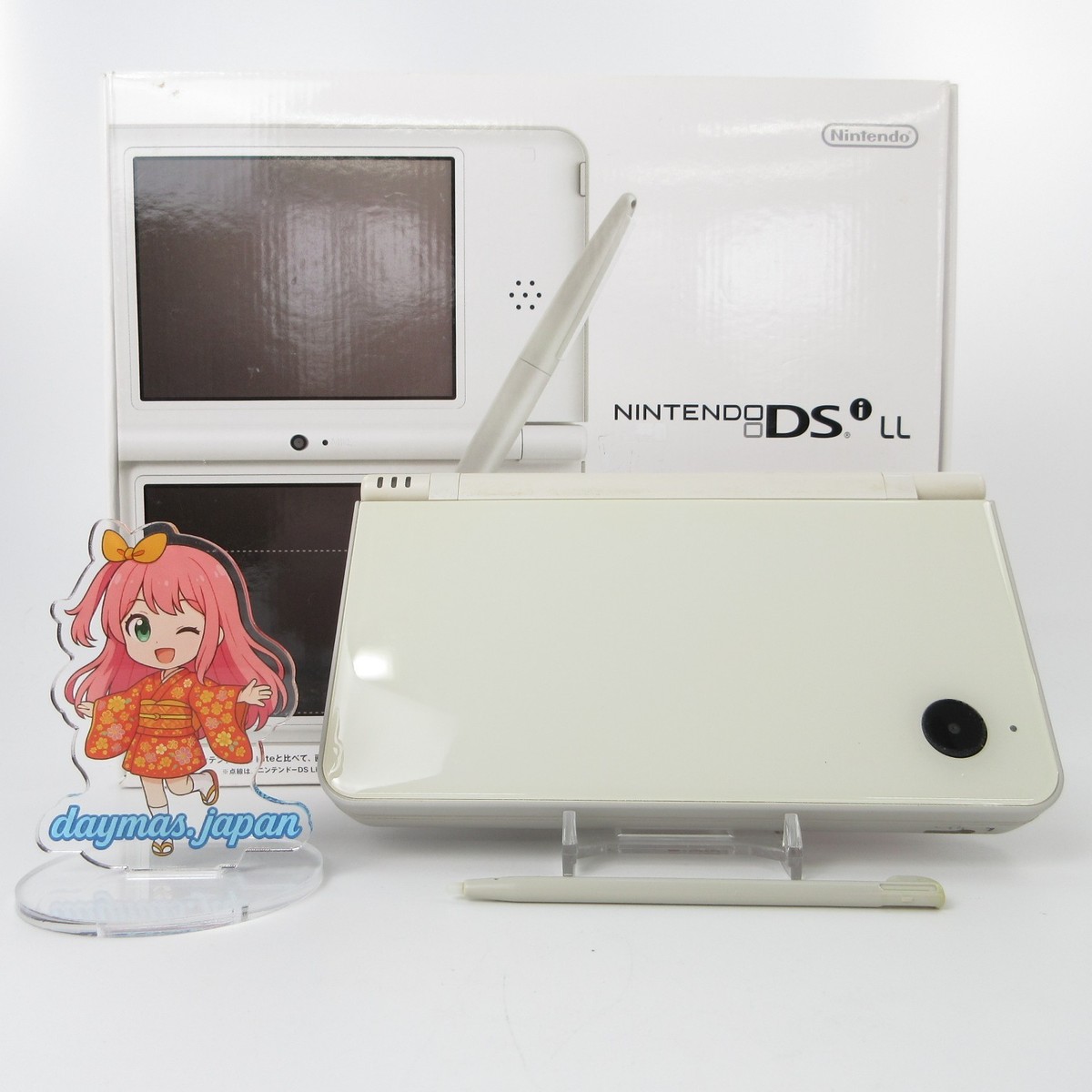 Excellent】Nintendo DSi LL XL Natural White Console Japanese