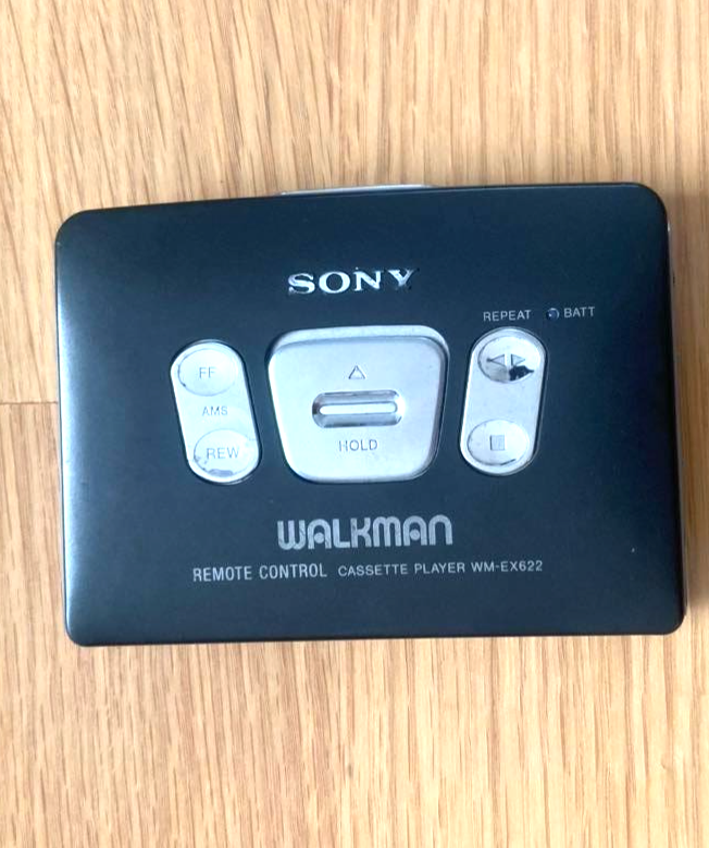 Sony Walkman WM-EX622 Black Cassette Player Tested Fully Working