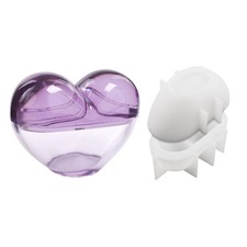 Heart Jar Resin Mold With Lid Heart Box Resin Molds Heart Shape Resin Jar Mold