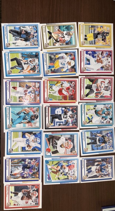 Panini 2024 NFL Football Card Lot (16) Jameson Williams Derwin James Jr.
