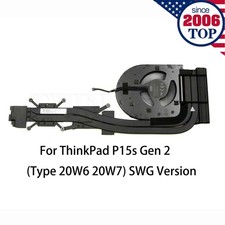 New Genuine CPU Fan Heatsink for ThinkPad P15s Gen 2 SWG 5H41B77167 5H41B77168
