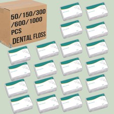Fine Sliding Dental Floss Stick -50PCS/box - Cleaning Interdental Gap Tool
