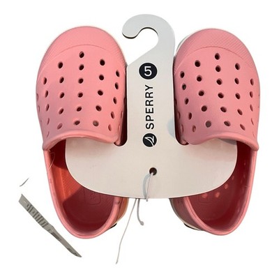 Sperry Kids Pink EVA Clog Sandals Size 5 Little Kid NEW WITH TAG
