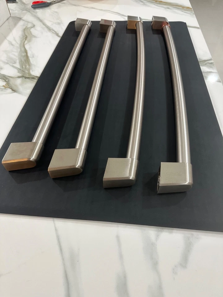 Cafe Brushed Stainless 4 Handle Kit for Fridge CXQB4H4PNSS - Image 4 of 4