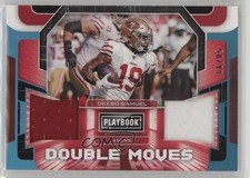 2020 Panini Playbook Double Moves Relics Platinum 58/99 Deebo Samuel #DM-DS 00jz