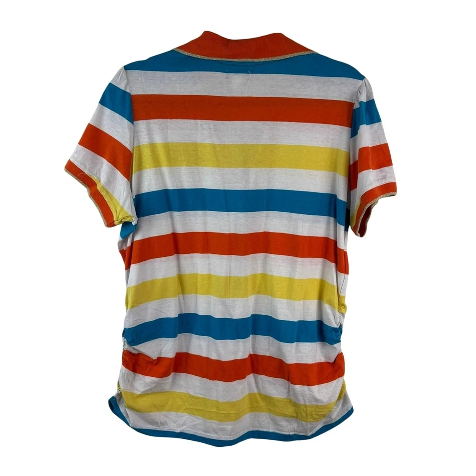 Vintage Southpole Women's Striped Tee - Size 2X - Image 2 of 4