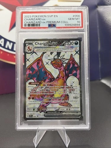 Charizard ex 056 Sv: Scarlet & Violet Promo Cards Holo PSA 10