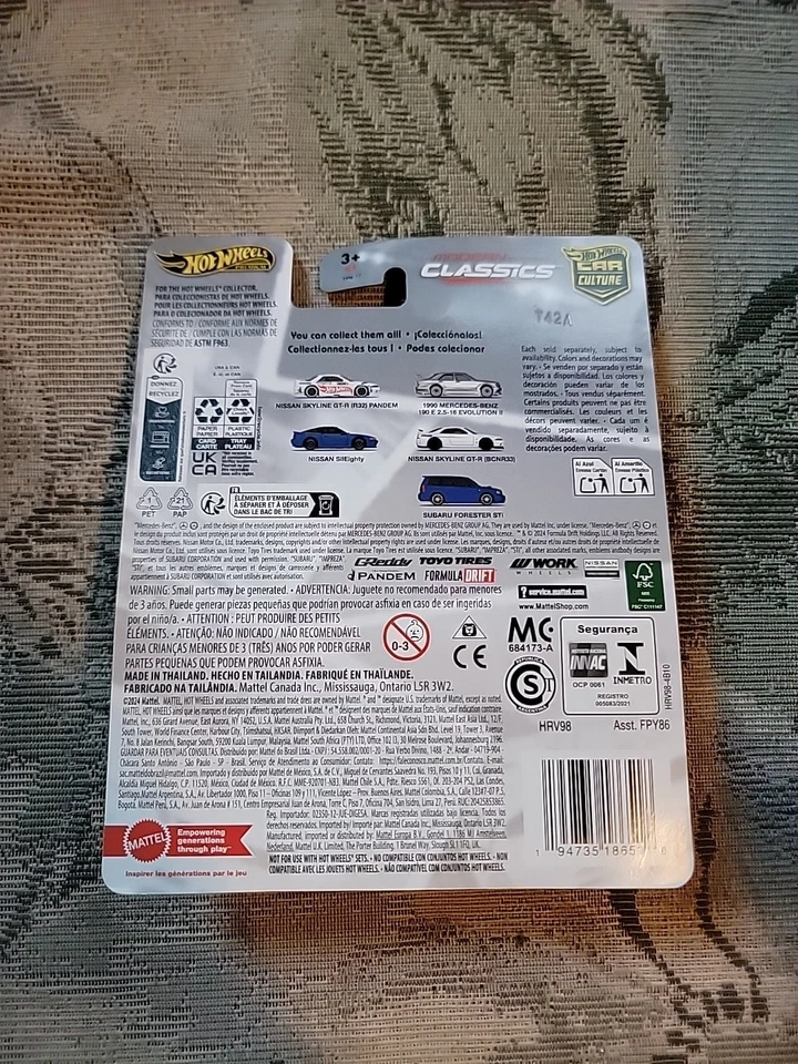 Mercedes Benz 190 E Evolution II Modern Classics 2025 Premium #2 1990 Hot Wheels Foto 2 de 2