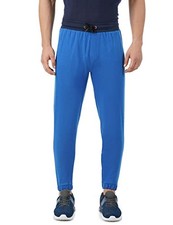 PUMP'D Men's Breathable Cotton Jogger Pants with Elasticated Waistband Draw...