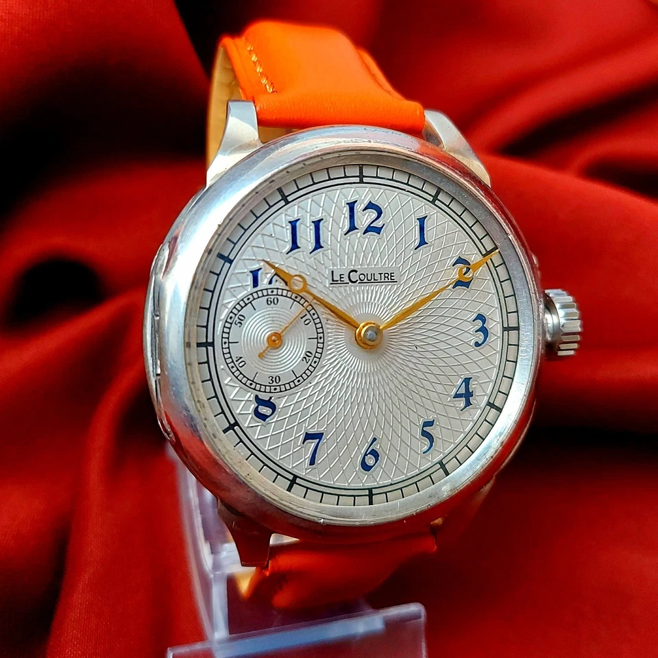 Reloj de pulsera suizo vintage para hombre Le Coultre estilo clásico esfera reparado Foto 4 de 4