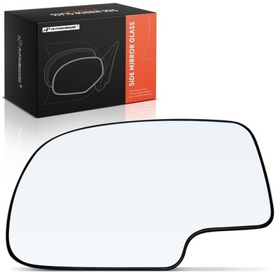 A-Premium Left Driver Side Non-Heated Manual Mirror Glass Standard, Clear 