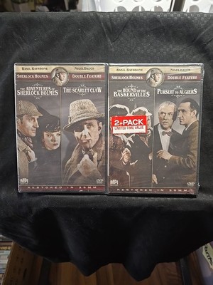 The Adventures of Sherlock Holmes DVD 4 Movie Collection Remastered 2009
