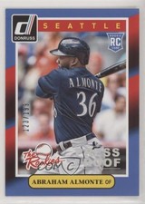2014 Panini Donruss The Rookies Press Proof Silver /199 Abraham Almonte #21 y0i