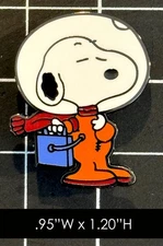 Peanuts: Astronaut Snoopy Enamel Pin