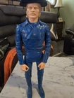 Vintage Marx Johnny West General Custer Action Figure with Hat - Made in USA