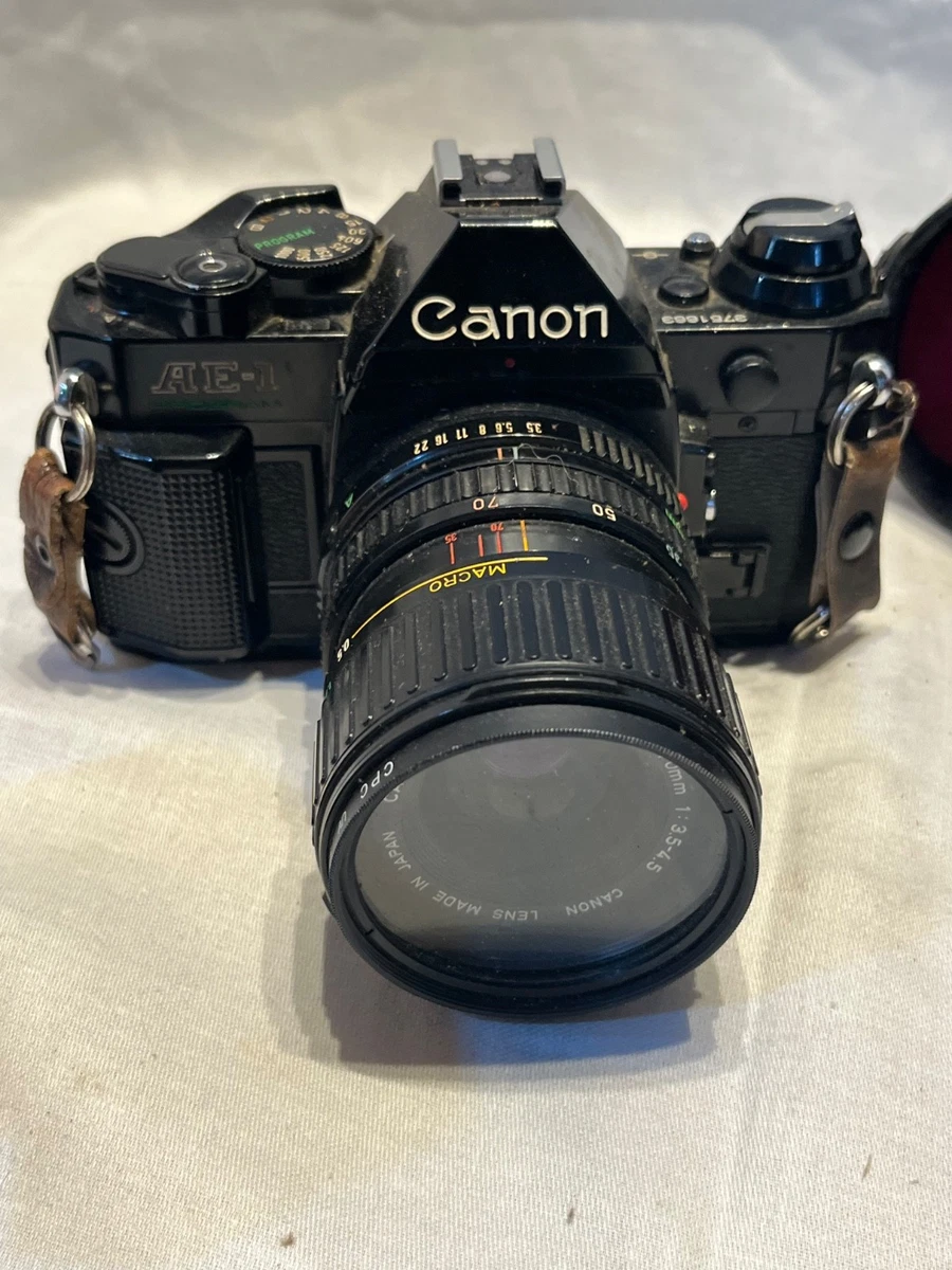 Canon AE-1 Program 35 mm Film Cameras for sale - eBay