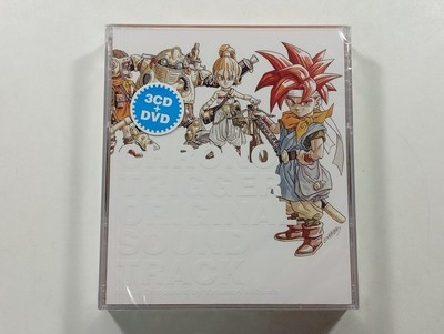 CD AUDIO - CHRONO TRIGGER ORIGINAL SOUNDTRACK (3CD+DVD) SQEX 10167-70 JAPAN NEU