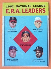 Don Drysdale Cards and Autographed Memorabilia Guide 20