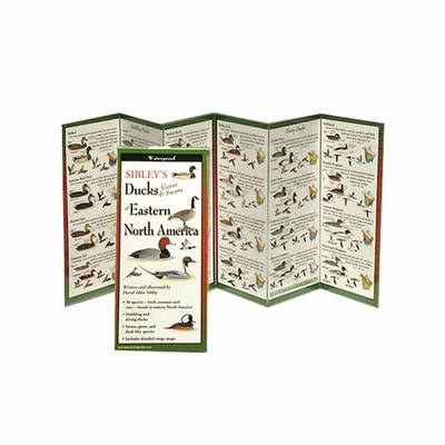 Earth Sky+Water Bird Watching Guide - Waterproof Sibley Ducks, Geese & Swans
