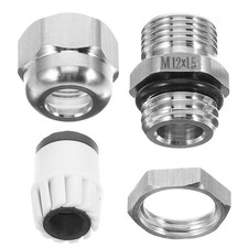  Strain Relief Cord Connector 304 Stainless Steel Wire Connector Cable Pass