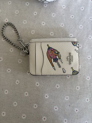 Coach Cosmic Coach Zip Card Case With Rocket Print for sale Coach Cosmic Coach Zip Card Case With Rocket Print for sale