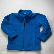 Columbia Vibrant Blue Full-Zip Fleece