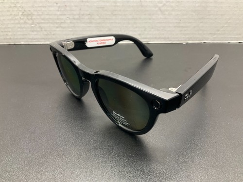 Ray-Ban Meta Glasses Headliner RW4009 Shiny Black/Polar G15 Green