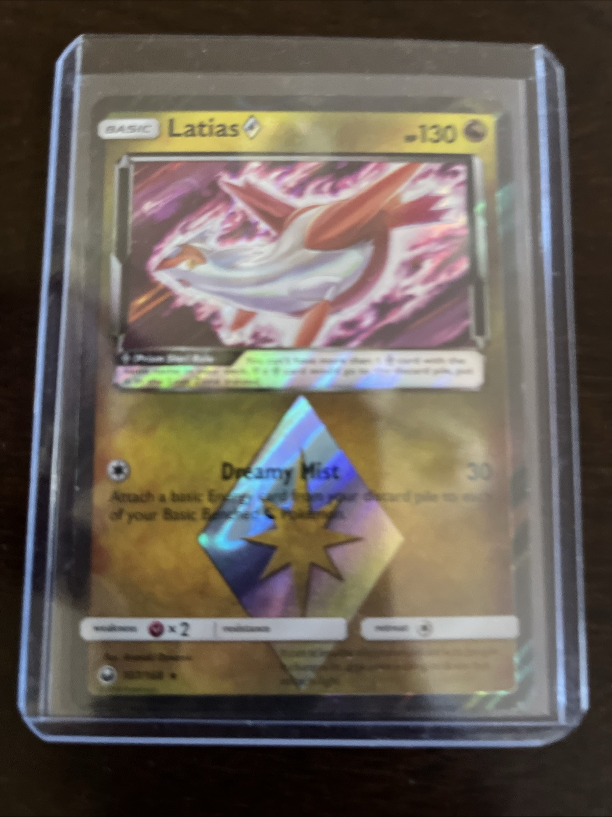 Latias Prism Star 107/168 Celestial Storm Holo Rare Pokemon Card