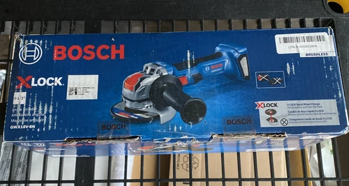 BOSCH XLock 18V Sin escobillas 41/2" Amoladora Angular Interruptor Deslizante Herramienta Solo GWX18V-8N Nuevo-