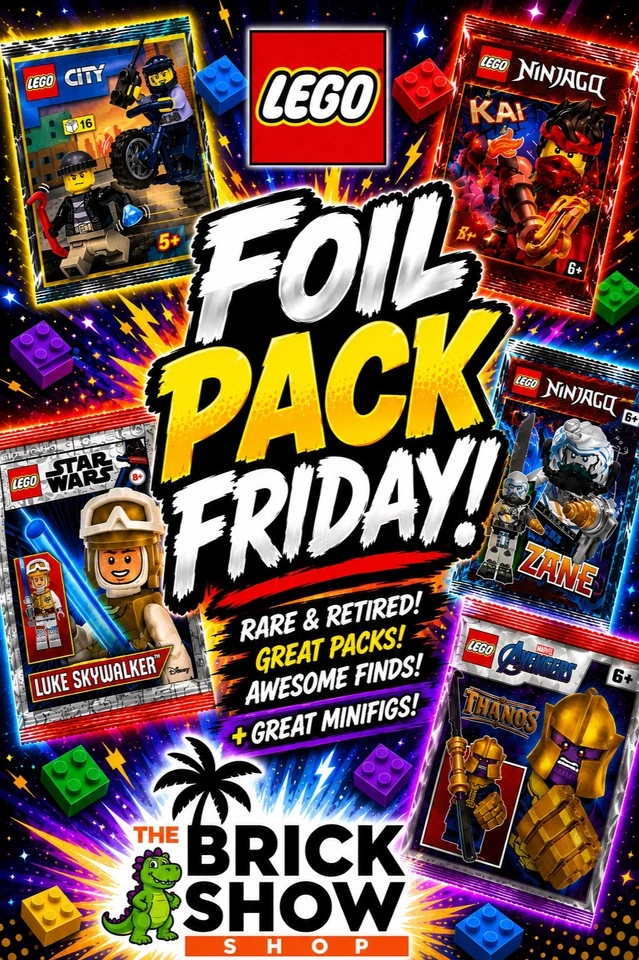 Foil Pack Friday! European Exclusives + Great Minifigs!