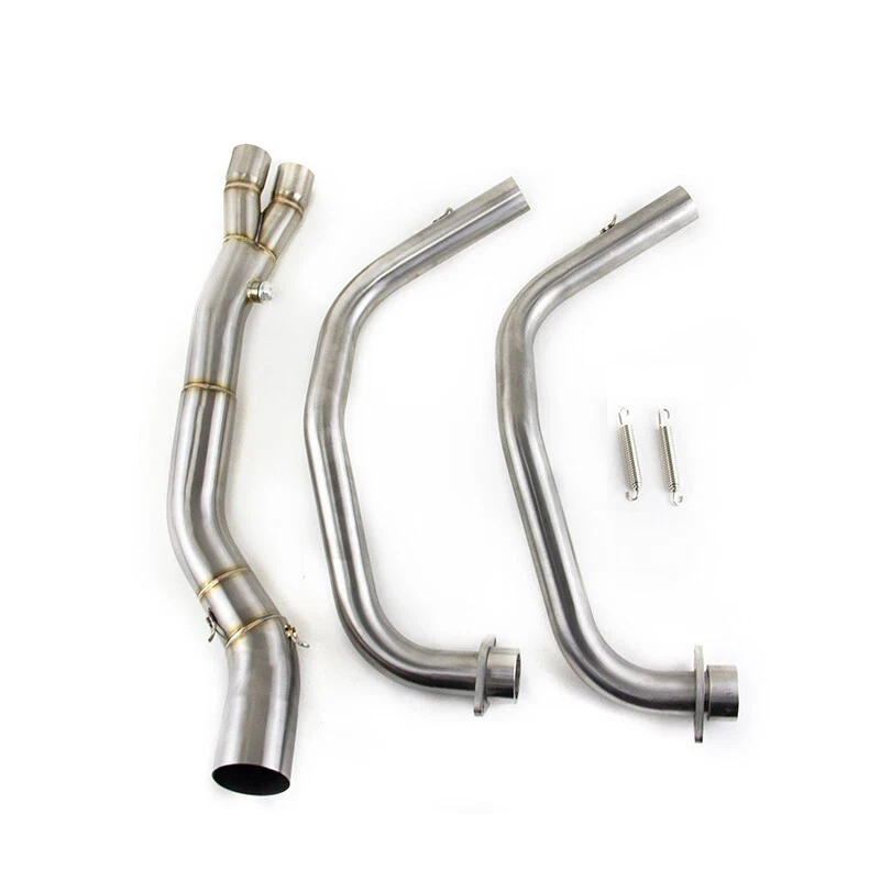 Tubo de escape silenciador negro sistema completo para Yamaha YZF R3 2015-2025 MT-03 Foto 3 de 4