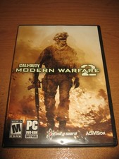 Call of Duty: Modern Warfare 2 (PC, 2009) COMPLETE Disks Case & Manual