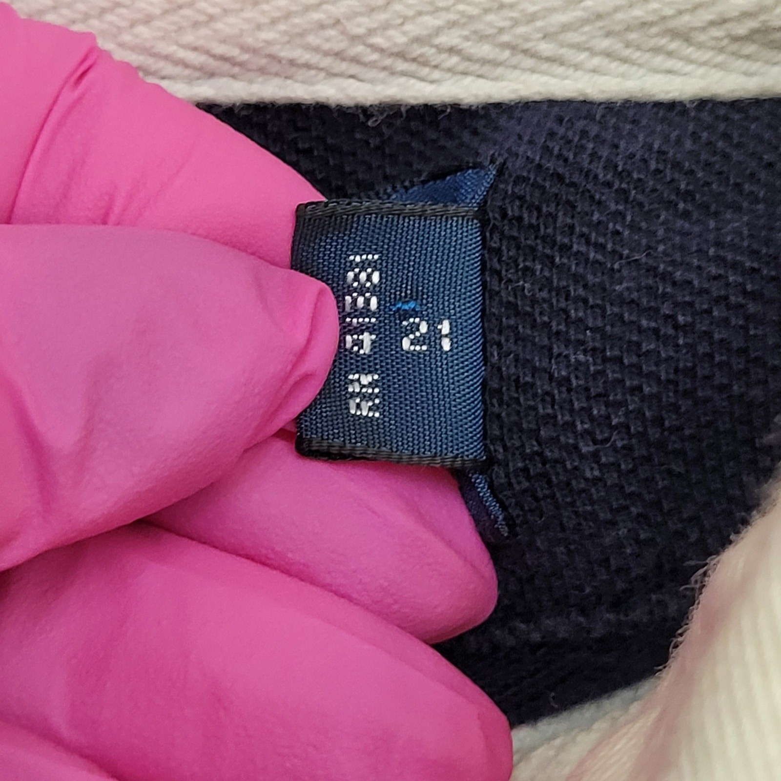 Ralph-Lauren Colorblock Polo Shirt Medium 20x27 Blue Red Pony thumbnail 8