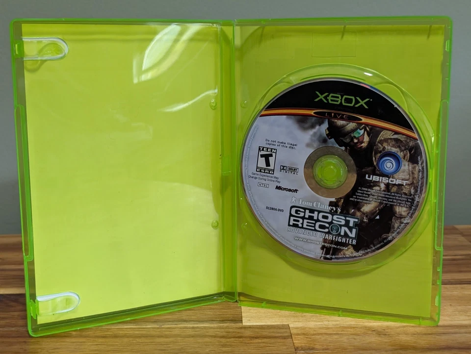 Ghost Recon Advanced Warfighter Limited Special Edition (Xbox, 2006)No Manual⬅️ - Image 3 of 4